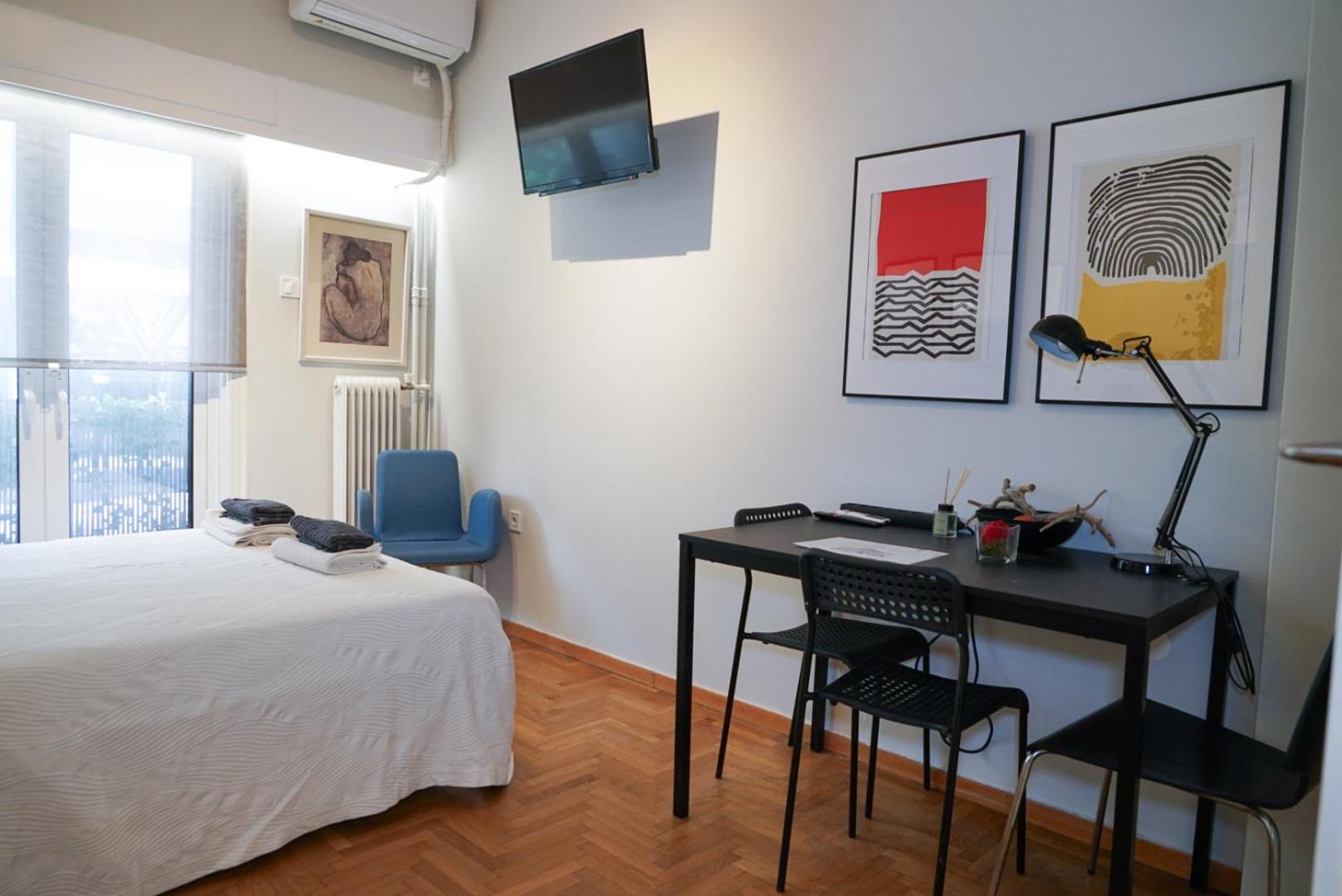 אתונה Comfy Studio Apartment Very Close To City Centre מראה חיצוני תמונה